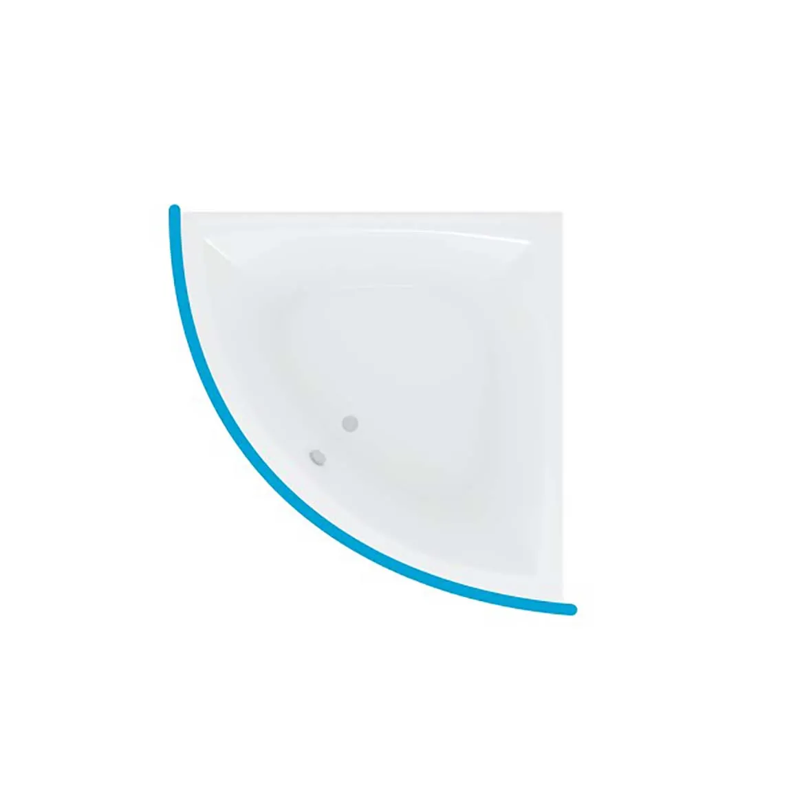 Карниз для ванны дуга 1460*1460 (для ванны Калипсо) ПРОДАЕМ ИЗ НАЛИЧИЯ