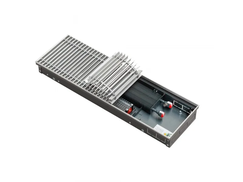 Внутрипольный конвектор Techno Vent KVZV 250-105-4800 с принудительной конвекцией