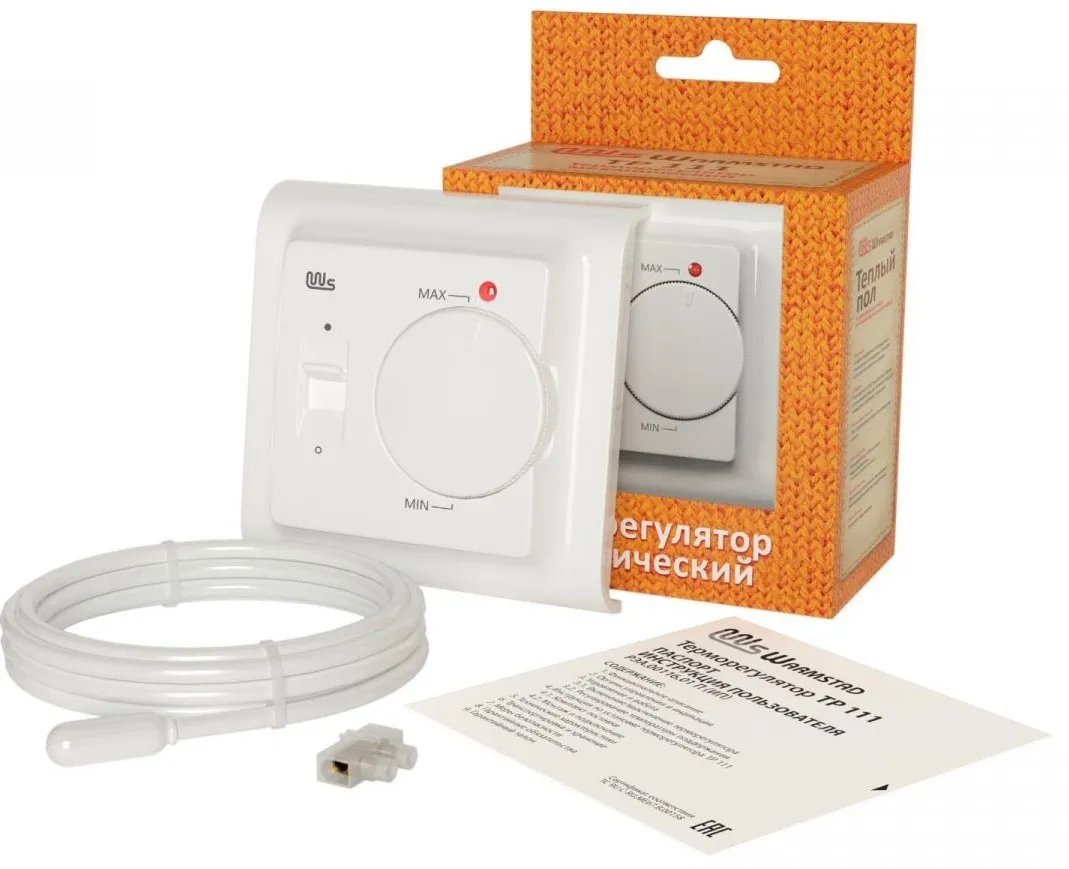 Терморегулятор Теплолюкс TP 111 Warmstad, белый (2207305)