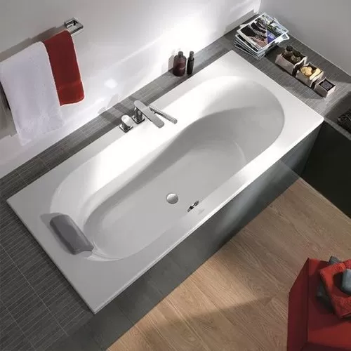Квариловая ванна Villeroy & Boch Oberon 190х90 белый Alpin (UBQ199OBE2V-01)