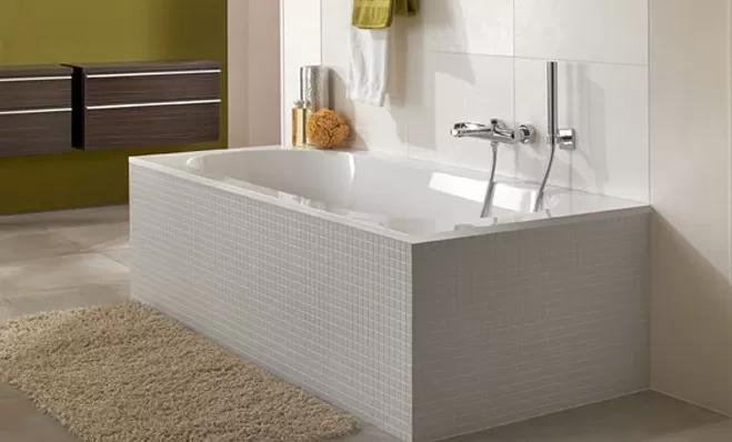 Квариловая ванна Villeroy & Boch Oberon 190х90 белый Alpin (UBQ199OBE2V-01)