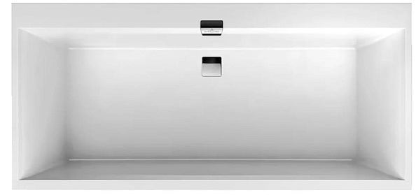 Квариловая ванна Villeroy & Boch Squaro Edge 12 170х75 белый Alpin (UBQ170SQE2DV-01)