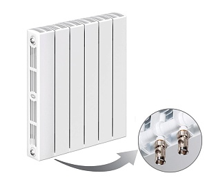 Supremo Ventil 500 с нижним подключением