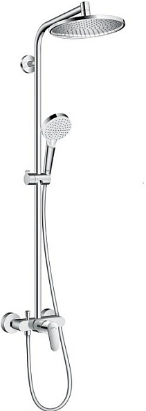 27269000 HG Crometta S 240 1jet Showerpipe Ecosmart душевая система